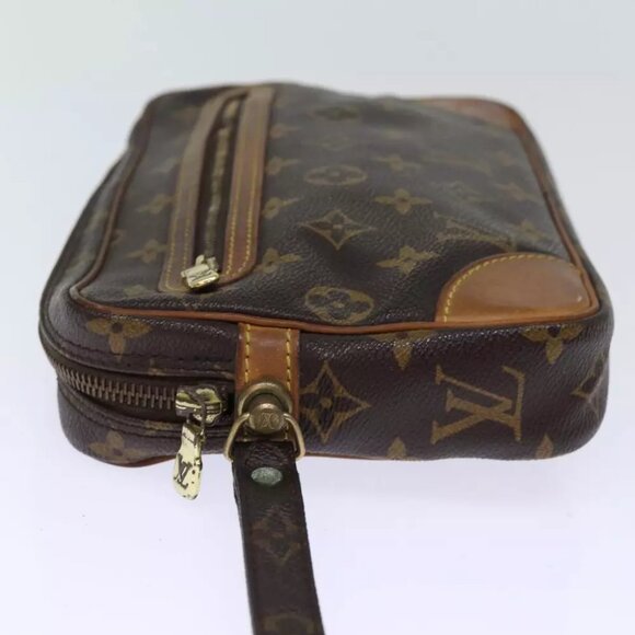 LOUIS VUITTON Monogram Marly Dragonne GM Clutch Bag M51825 LV Auth th4852 - Picture 4 of 12